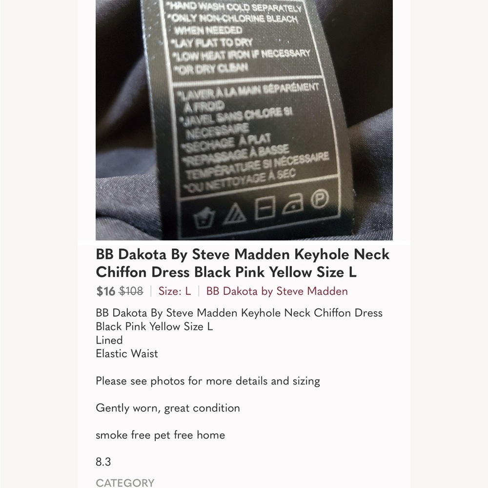BB Dakota By Steve Madden Keyhole Neck - Picture 6 of 7